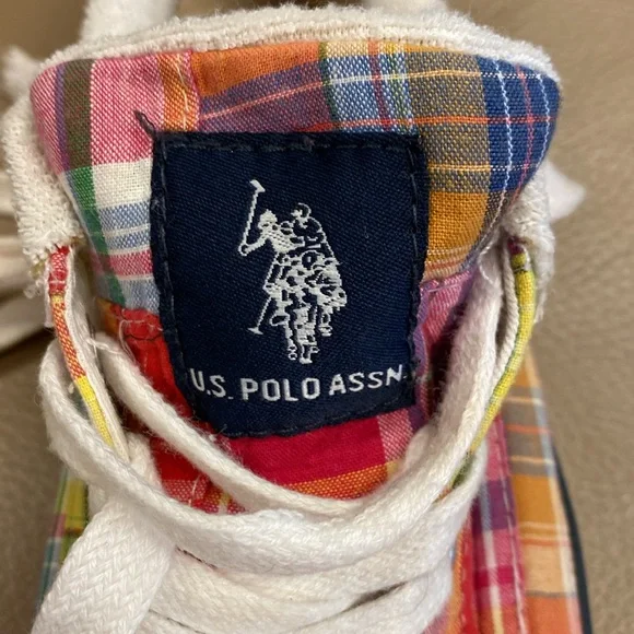 Vans Womens 8 and US PoloAssn 7 Vintage Sneakers- 2 pairs included - Picture 12 of 13